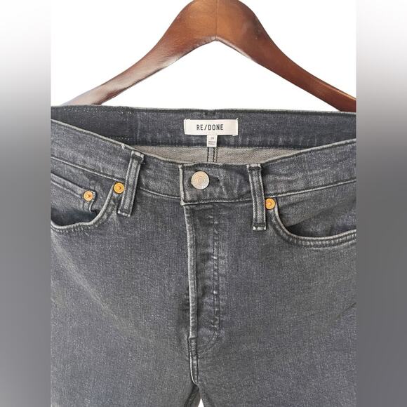 Re/Done Black Ankle & Cropped Jeans - Picture 6 of 16